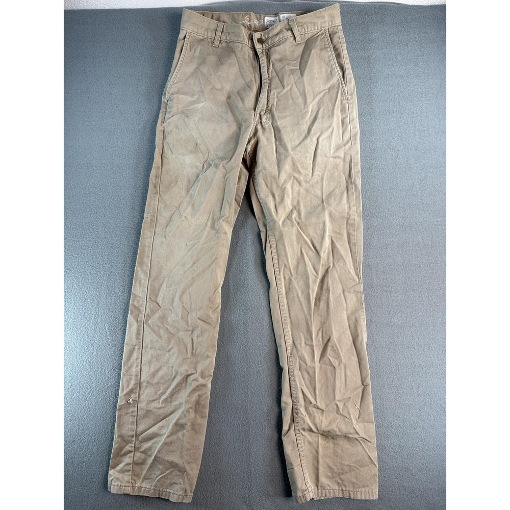 LAPCO FR Pants Mens 30x32 Beige Khaki Flame Resistant Work CAT 2 FLAW READ